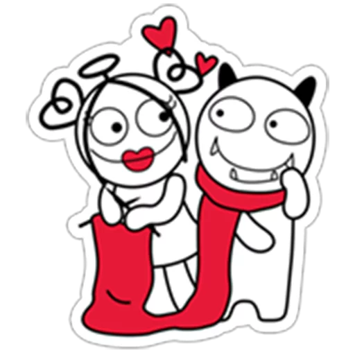 😍 Стикер «Love Angel !» для Telegram
