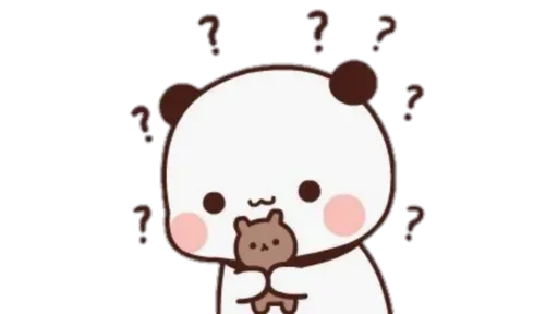 ❔ Стикер «Love Bear» для Telegram