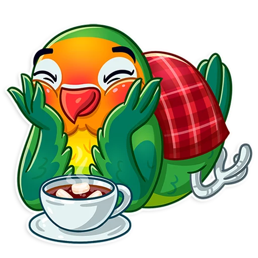 ☺️ Стикер «Love Bird» для Telegram
