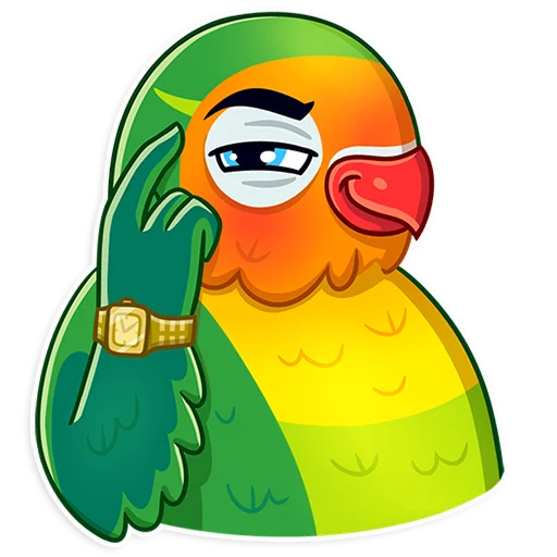 😏 Стикер «Love Bird» для Telegram