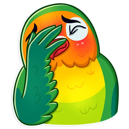 🤦 Стикер «Love Bird» для Telegram