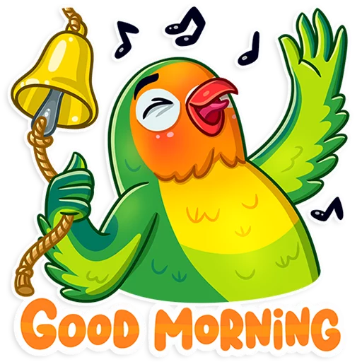 😀 Стикер «Love Bird» для Telegram