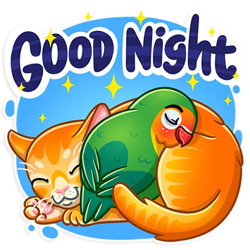 😴 Стикер «Love Bird» для Telegram
