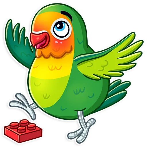 🙄 Стикер «Love Bird» для Telegram