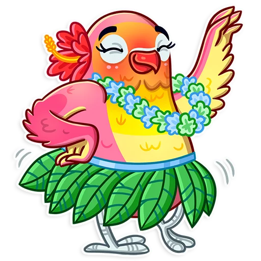 💃 Стикер «Love Bird» для Telegram