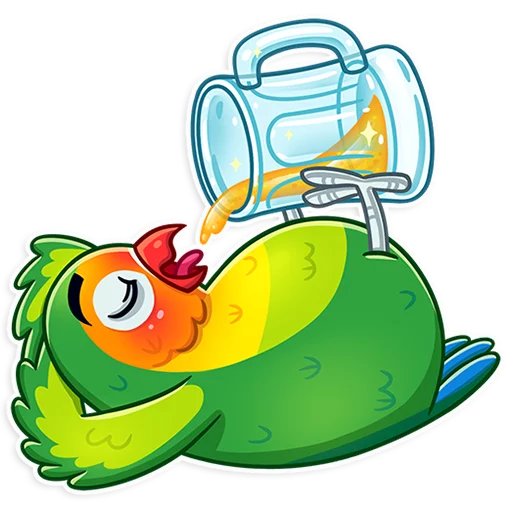 🍺 Стикер «Love Bird» для Telegram