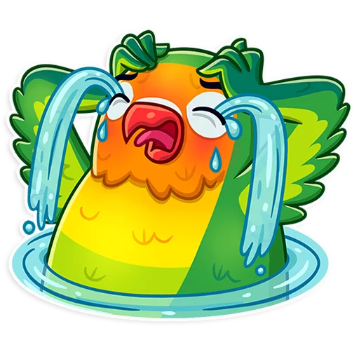 😭 Стикер «Love Bird» для Telegram