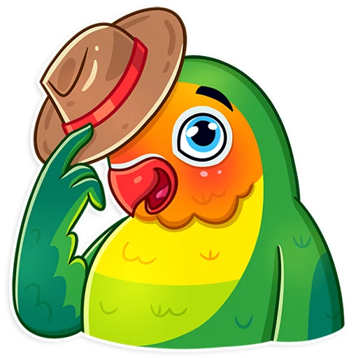 👋 Стикер «Love Bird» для Telegram
