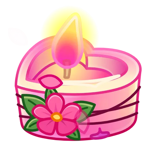 🕯 Эмодзи «Love Candle» для Telegram