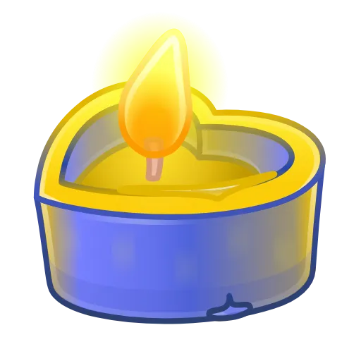 🕯 Эмодзи «Love Candle» для Telegram