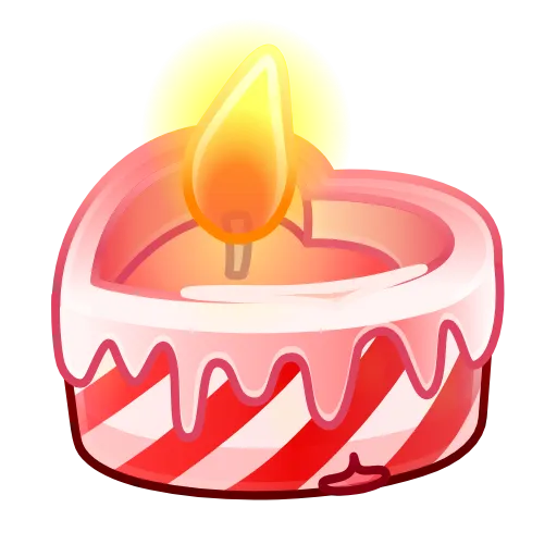🕯 Эмодзи «Love Candle» для Telegram