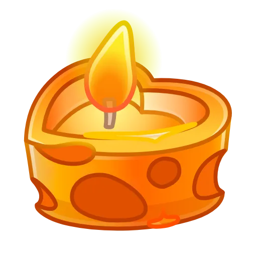 🕯 Эмодзи «Love Candle» для Telegram