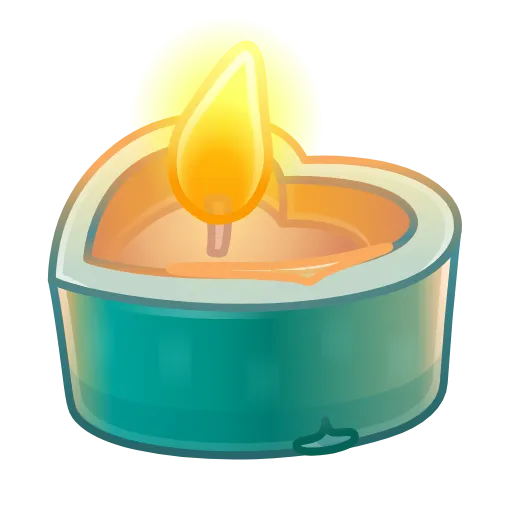 🕯 Эмодзи «Love Candle» для Telegram