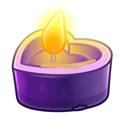 🕯 Эмодзи «Love Candle» для Telegram