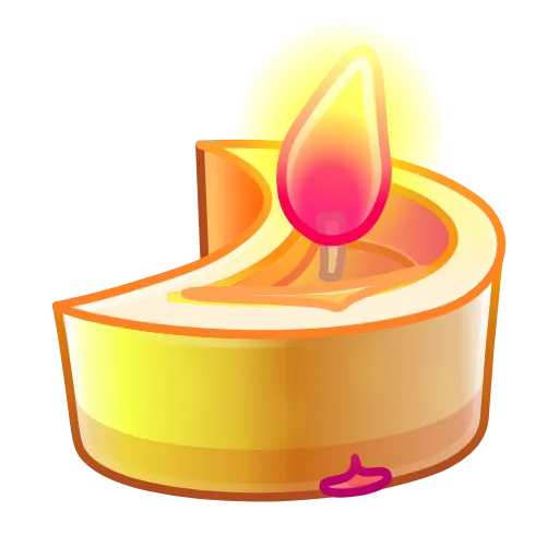 🕯 Эмодзи «Love Candle» для Telegram