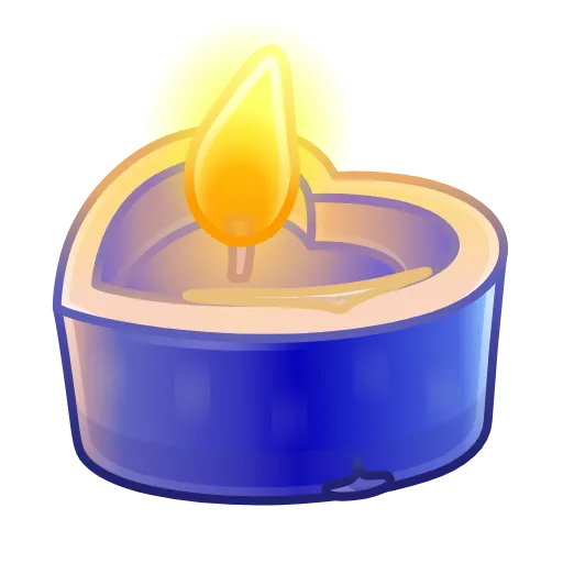 🕯 Эмодзи «Love Candle» для Telegram