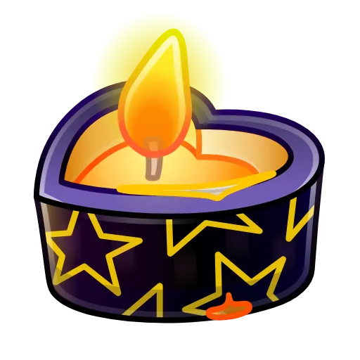 🕯 Эмодзи «Love Candle» для Telegram