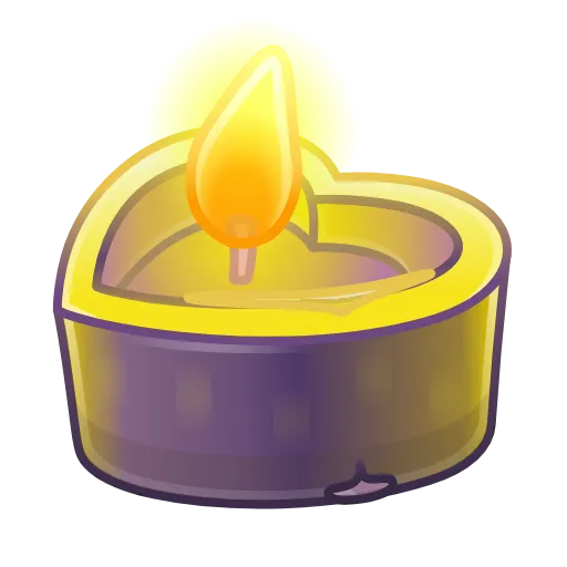 🕯 Эмодзи «Love Candle» для Telegram