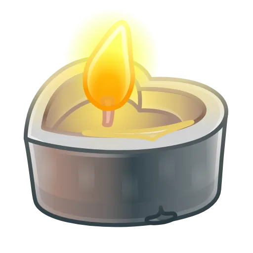 🕯 Эмодзи «Love Candle» для Telegram