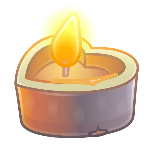 🕯 Эмодзи «Love Candle» для Telegram