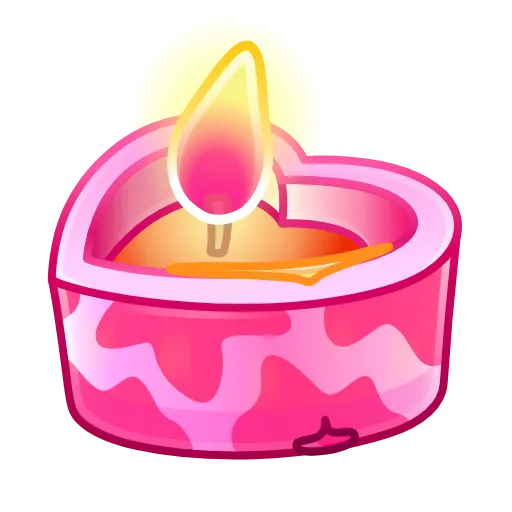 🕯 Эмодзи «Love Candle» для Telegram