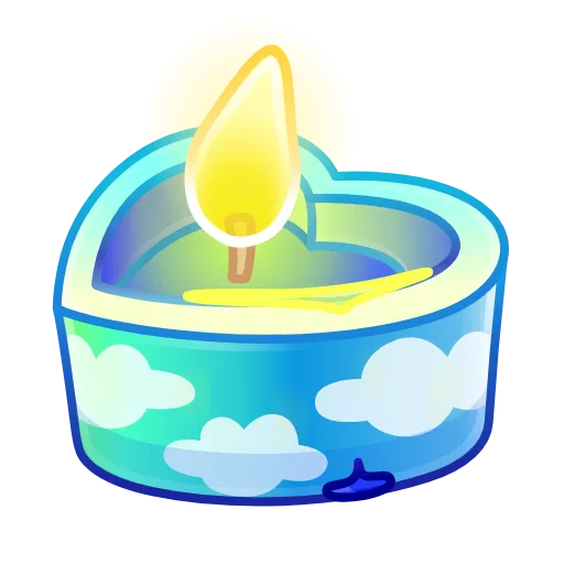 🕯 Эмодзи «Love Candle» для Telegram