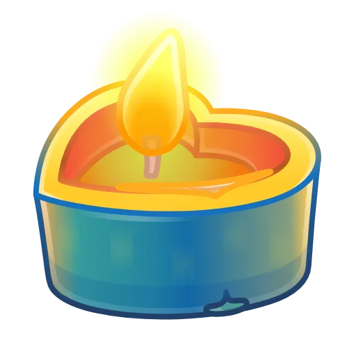 🕯 Эмодзи «Love Candle» для Telegram