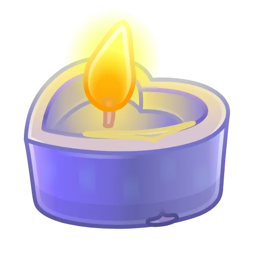 🕯 Эмодзи «Love Candle» для Telegram