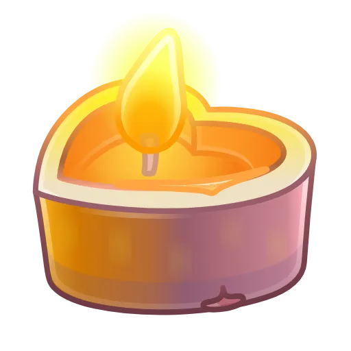 🕯 Эмодзи «Love Candle» для Telegram