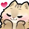 Стикер 18 Love Cats