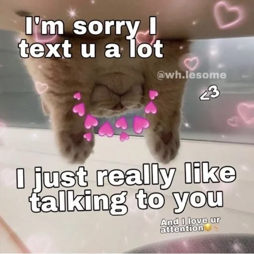 ❤️ Стикер «Love cats» для Telegram