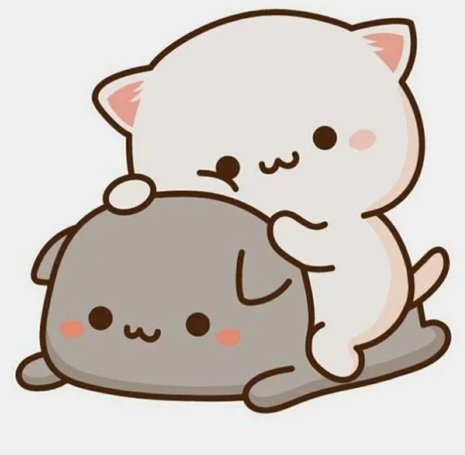 ❤️ Стикер «Love cats» для Telegram