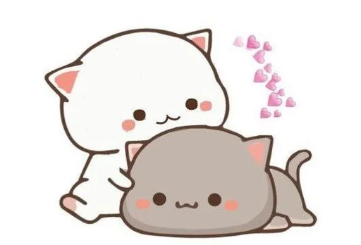 💓 Стикер «Love cats» для Telegram
