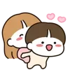 😊 Эмодзи «Love cuties» для Telegram