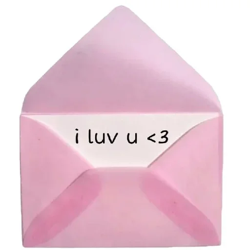 ❤️‍🩹 Стикер «я вас люблю(нет)» для Telegram