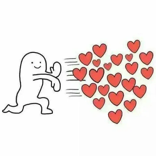 ❤️‍🩹 Стикер «я вас люблю(нет)» для Telegram