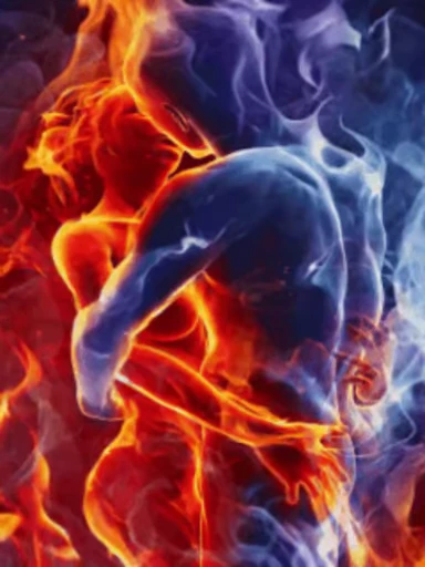 Стикерпак Love & Flame для Telegram