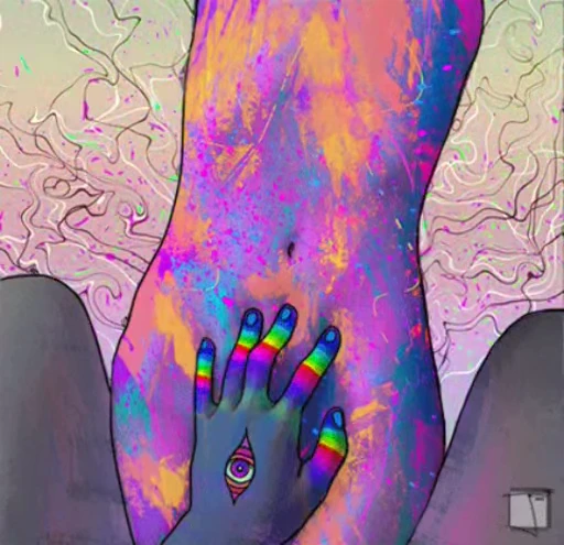💓 Стикер «Love & Flame» для Telegram