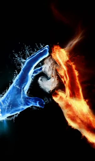 💓 Стикер «Love & Flame» для Telegram