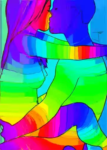 💓 Стикер «Love & Flame» для Telegram