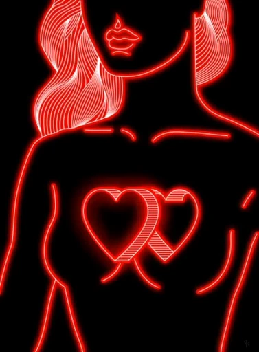 💓 Стикер «Love & Flame» для Telegram