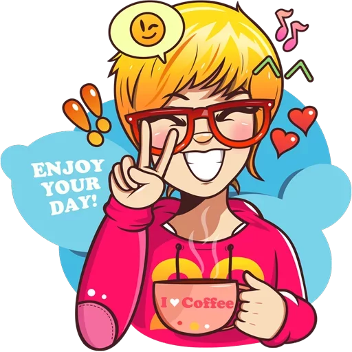 😍 Стикер «Love FOREVER» для Telegram
