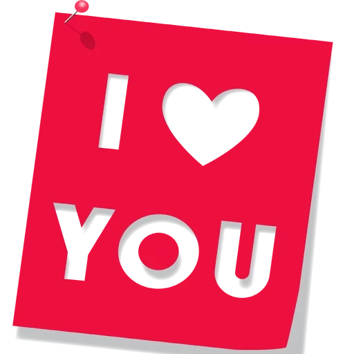 😍 Стикер «Love FOREVER» для Telegram