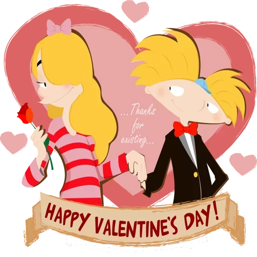 😍 Стикер «Love FOREVER» для Telegram