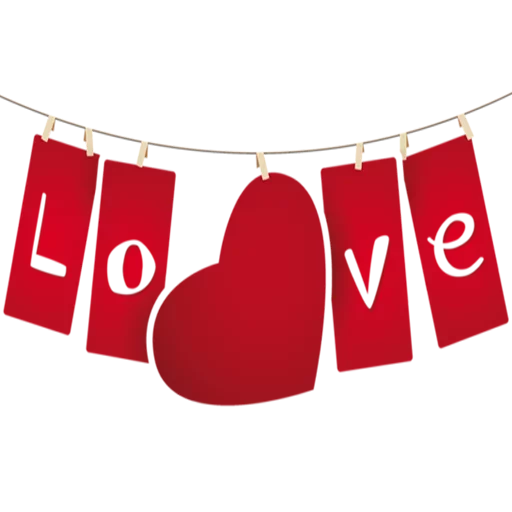 😍 Стикер «Love FOREVER» для Telegram