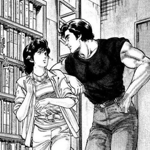 😍 Стикер «city hunter love» для Telegram