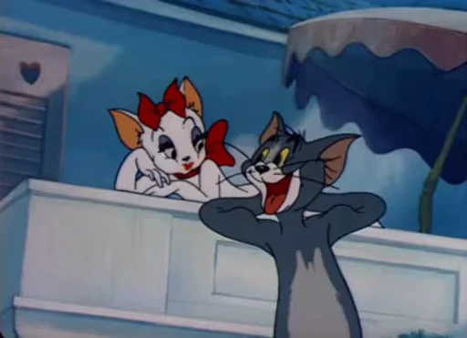 😘 Стикер «Love in cartoons» для Telegram