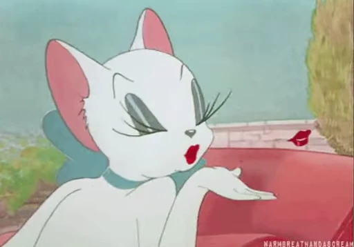 😘 Стикер «Love in cartoons» для Telegram