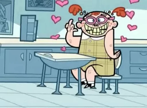 😘 Стикер «Love in cartoons» для Telegram
