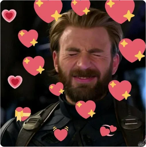 Стикерпак lovely marvel heroes для Telegram